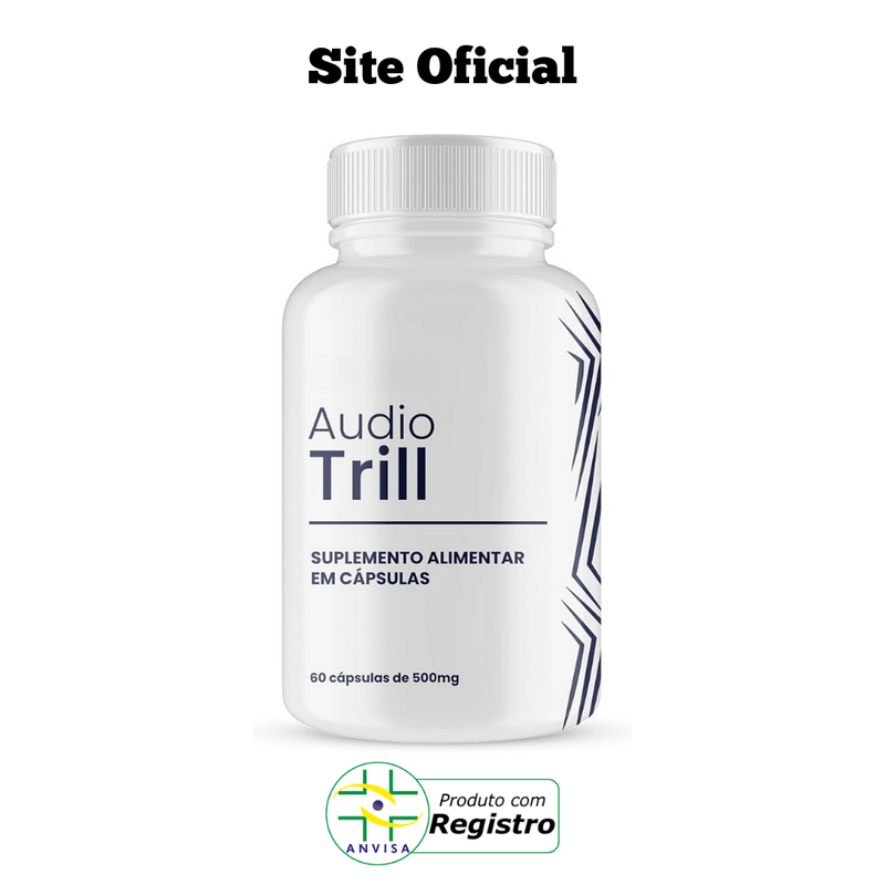 Audio Trill Original 60cp - Volte a Ouvir Com Clareza - Promoção Exclusiva + Frete Grátis