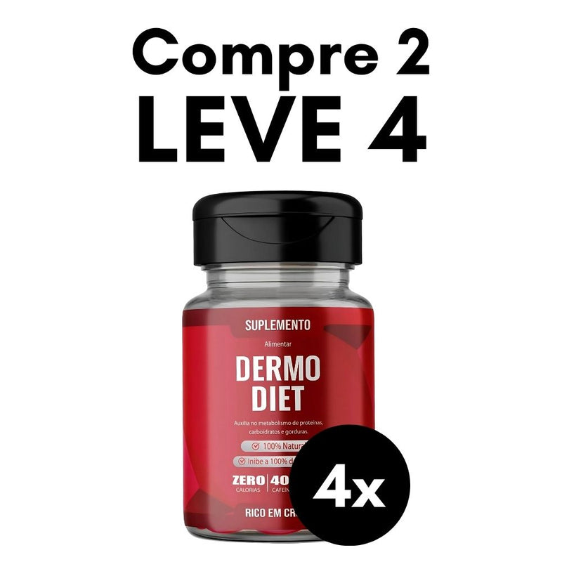 Dermo Diet Original 60cp - Suplemento Natural! - Promoção Exclusiva + Frete Grátis