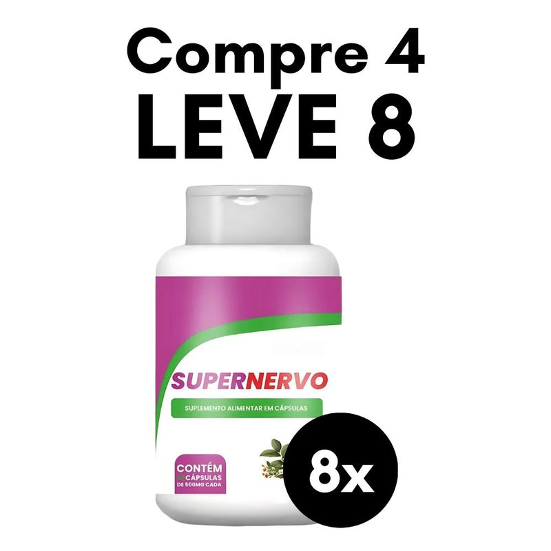 SuperNervo Original 60cp - Suplemento Natural! - Promoção Exclusiva + Frete Grátis